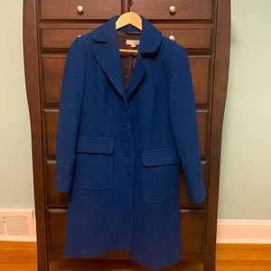 Wool coat, Boden, size 10, Blue